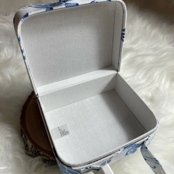 Rachel Zoe Travel Jewelry Cosmetic Coastal Theme Case - Picture 5 of 8